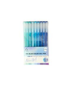 Blue Color Gel Pen 9pc