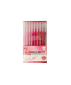 Pink Color Gel Pen 9pc