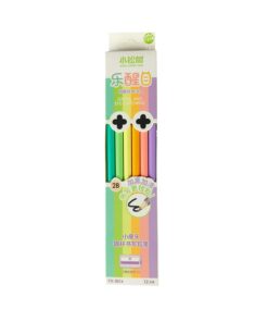 Pastel Color Design 2B Black Pencil 12pc