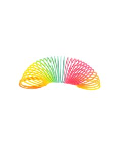 Large Springy Rainbow Colour Toy