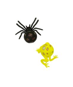 Frog & Spider Squeeze Ball Assorted