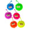 Luminous Fluffy Hairy Ball 11cm Assorted