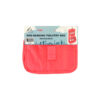 Red Hanging Toiletry Bag 24x42cm