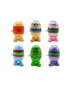 Wind Up Easter Racing Egg 5.5cm Assorted