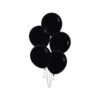 Black Latex Balloons 18in 5pk