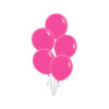 Hot Pink Latex Balloons 18in 5pk
