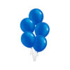 Metallic Blue Latex Balloons 18in 5pk