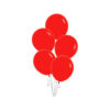 Red Latex Balloons 18in 5pk