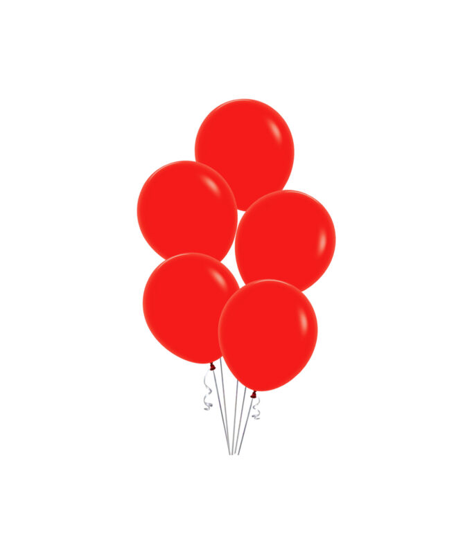 Red Latex Balloons 18in 5pk – LookSharpStore