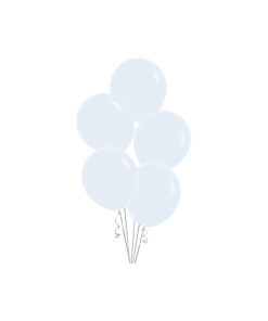 White Latex Balloons 18in 5pk