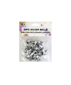 Silver Craft Bell Set 20pc