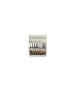 Metallic Silver Twist Tie 4mmx90m
