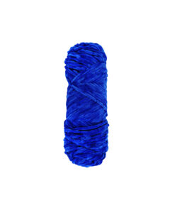 Blue Chenille Yarn 95g