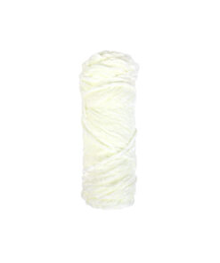 White Chenille Yarn 95g