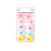 Flower Design Hair Elastic Ties 10pc