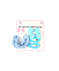 Hair Rope & Clip Set 6pc
