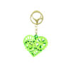 3D Printed Heart Shape Key Ring Assorted