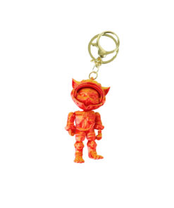 3D Printed Spaceman Key Ring Assorted