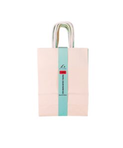 Small Pastel Color Paper Bags 16x22x8cm 12pc