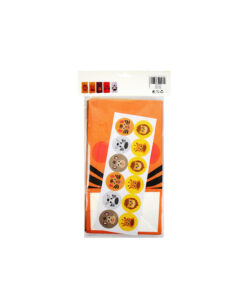 Alternative view of Animal Paper Treat Paper Bags With Stickers 10pc