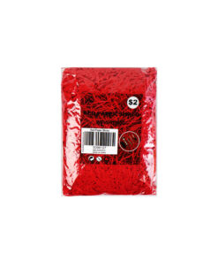 Fluorescent Red Paper Shreds 80g