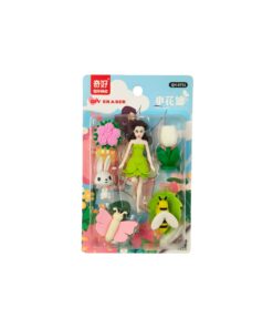 Flower Fairy Eraser Set Assorted