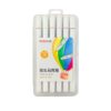 Double Head Color Marker Pen 12pc 16.5cm