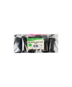 Black Super Light Clay 6pc 180g