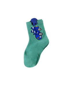 Green Boys Socks