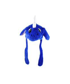 Royal Blue Rhinoceros Plush Hat