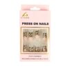 Leopard Pink Press On Nails 24pc