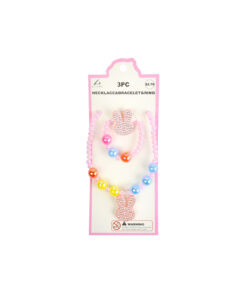 Bunny Necklace & Bracelet & Ring Set