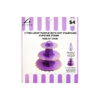 Purple With Gold Hot Stamp Cupcake Tier Stand