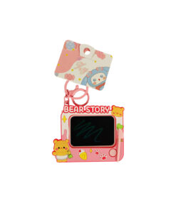 Bear Writing Board Keychain 8x7cm