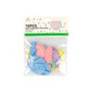 Pastel Happy Birthday Balloon 12in 10pk