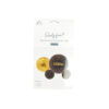 Gold Black Paper Fan Decoration Kit 4pc