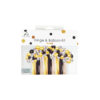Black Gold Door Fringe with Balloons Kit