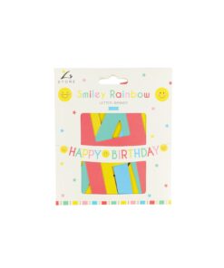 Happy Birthday Letter Banner 2.5m