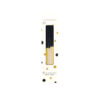 Metallic Gold & Black Birthday Candles 16pc