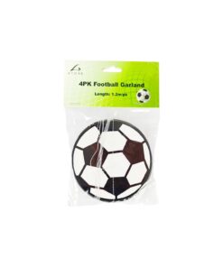 Football Garland 10cm x 1.2m 4pc