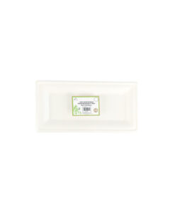Biodegradable Tray 260x130x20mm 25pc