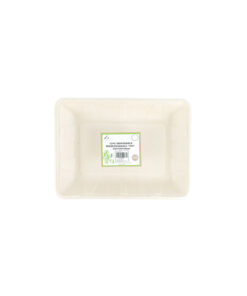 Biodegradable Tray 240x180x30mm 12pc