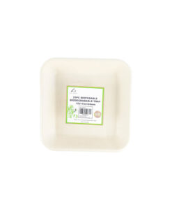 Biodegradable Tray 153x153x24mm 25pc