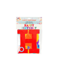 Happy Birthday Letter Banner 1.4m & 2.1m
