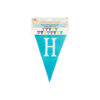 Colored Happy Birthday Triangle Banner 1.4m & 2.1m