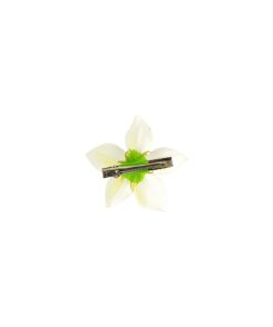 Clematis Flower Hairclip 8cm
