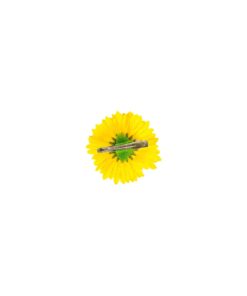Gerbera Jamesonii Flower Hairclip 7cm
