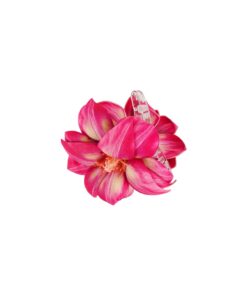 Water Lily Flower Alligator Clip 8cm