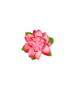 Water Lily Flower Hairclip 10cm