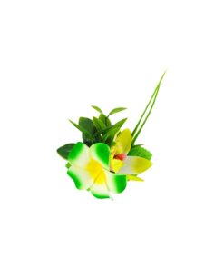 Plumeria Flower Hairclip 6cm